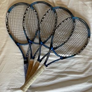 4 Mantis Tennis Racquets (made in UK)